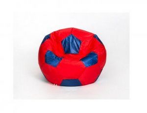Кресло-мешок Мяч малый красно-синее в Тюмени - tumen.ok-mebel.com | фото 1