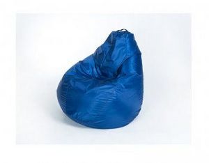 Кресло-мешок Груша среднее синее в Тюмени - tumen.ok-mebel.com | фото 1