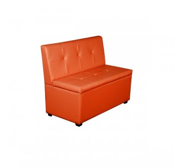 Кухонный диван Уют 1200 Оранжевый в Тюмени - tumen.ok-mebel.com | фото 1