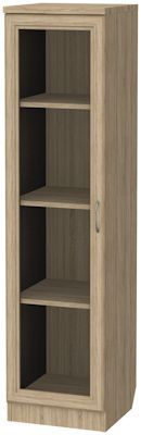Шкаф для книг узкий арт. 212 в Тюмени - tumen.ok-mebel.com | фото 4