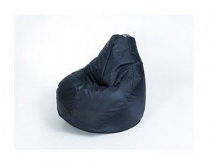 Кресло-мешок Груша малое черное в Тюмени - tumen.ok-mebel.com | фото 1
