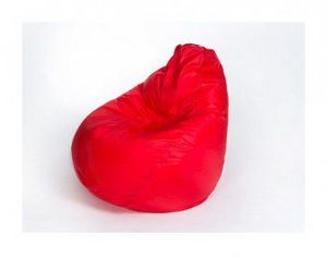 Кресло мешок Груша малое красное в Тюмени - tumen.ok-mebel.com | фото 1