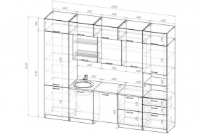 АНТИКА Кухонный гарнитур Экстра 5 (3000 мм) в Тюмени - tumen.ok-mebel.com | фото 2