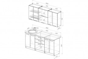 АНТИКА Кухонный гарнитур Макси 2 (1800 мм) в Тюмени - tumen.ok-mebel.com | фото 2