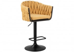 Барный стул 9690-LM Leon желтый / черный в Тюмени - tumen.ok-mebel.com | фото 10