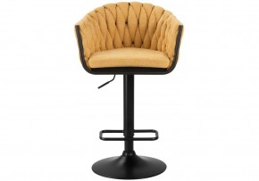 Барный стул 9690-LM Leon желтый / черный в Тюмени - tumen.ok-mebel.com | фото 5