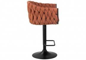 Барный стул 9690-LM Leon оранжевый / черный в Тюмени - tumen.ok-mebel.com | фото 4