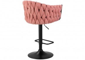 Барный стул 9690-LM Leon розовый / черный в Тюмени - tumen.ok-mebel.com | фото 5