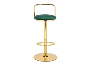 Барный стул Lusia green / gold в Тюмени - tumen.ok-mebel.com | фото 2