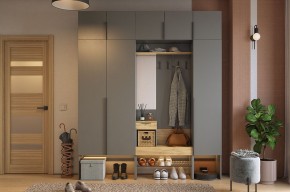 БАСКО Прихожая К7 (графит) в Тюмени - tumen.ok-mebel.com | фото 15