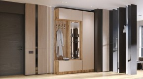 БАВАРИЯ Прихожая (дуб вотан/кашемир) в Тюмени - tumen.ok-mebel.com | фото