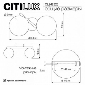 Бра Citilux Ronny CL242323 в Тюмени - tumen.ok-mebel.com | фото 9