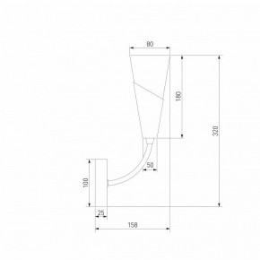 Бра Eurosvet Rhyton 60167/1 никель в Тюмени - tumen.ok-mebel.com | фото 6