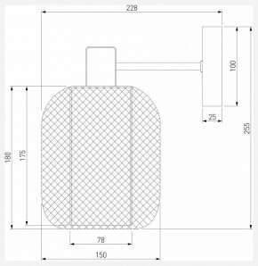 Бра Eurosvet Voile 30192/1 золото в Тюмени - tumen.ok-mebel.com | фото 4