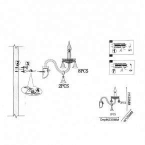 Бра Imperiumloft RAINBOW rainbow-6-wall-01 в Тюмени - tumen.ok-mebel.com | фото 15