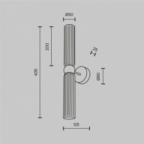 Бра Maytoni Antic MOD302WL-02CG1 в Тюмени - tumen.ok-mebel.com | фото 3