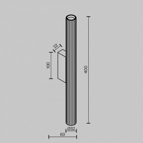 Бра Maytoni Calipso C082WL-12W2.7K-B в Тюмени - tumen.ok-mebel.com | фото 4