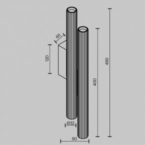 Бра Maytoni Calipso C082WL-24W2.7K-B в Тюмени - tumen.ok-mebel.com | фото 5