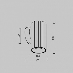 Бра Maytoni Calipso C106WL-01-GU10-B в Тюмени - tumen.ok-mebel.com | фото 6