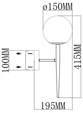 Бра Moderli Scrumbel V11562-1W в Тюмени - tumen.ok-mebel.com | фото 6