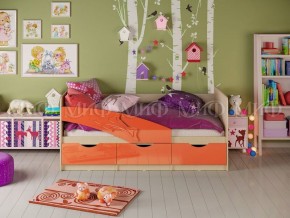 ДЕЛЬФИН Кровать 1600 (Оранжевый металлик) в Тюмени - tumen.ok-mebel.com | фото
