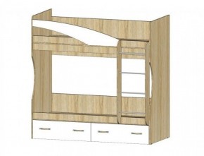 БУРАТИНО Детская (Сонома/Белый) в Тюмени - tumen.ok-mebel.com | фото 2