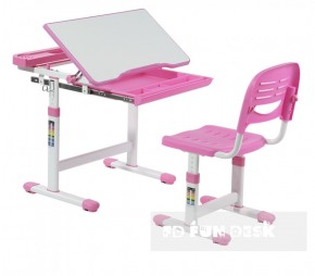 Комплект парта + стул трансформеры Cantare Pink в Тюмени - tumen.ok-mebel.com | фото