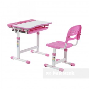 Комплект парта + стул трансформеры Cantare Pink в Тюмени - tumen.ok-mebel.com | фото 2