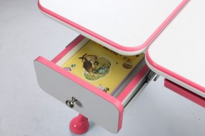 Парта-трансофрмер Amare Pink с выдвижным ящиком в Тюмени - tumen.ok-mebel.com | фото 5