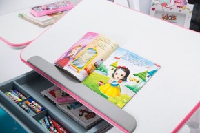 Парта-трансофрмер Amare Pink с выдвижным ящиком в Тюмени - tumen.ok-mebel.com | фото 6
