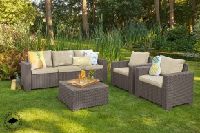 Диван Калифорния 3-х местный (California 2 Sofa), капучино в Тюмени - tumen.ok-mebel.com | фото 3