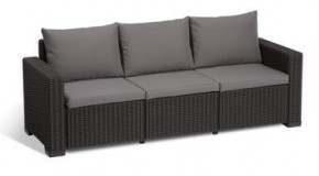Диван Калифорния 3-х местный (California 3 Sofa), графит в Тюмени - tumen.ok-mebel.com | фото 2
