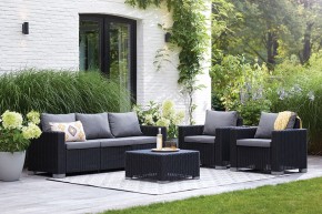 Диван Калифорния 3-х местный (California 3 Sofa), графит в Тюмени - tumen.ok-mebel.com | фото 3