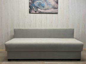 Диван Комфорт-1 (НПБ) велюр Luma 13 св.серый в Тюмени - tumen.ok-mebel.com | фото 5