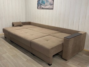 Диван Комфорт-6 модульный 2+1К+1К (НПБ+МДФ) велюр Vega 22 в Тюмени - tumen.ok-mebel.com | фото 3
