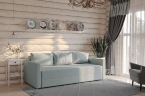 Диван-кровать Вало мятно-серый, ткань рогожка в Тюмени - tumen.ok-mebel.com | фото 2