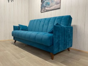 Диван Престиж-3 (НПБ) велюр Sensey izumrud в Тюмени - tumen.ok-mebel.com | фото 2