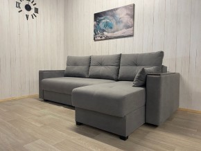 Диван угловой Комфорт-3 (НПБ+МДФ) велюр Galaxy Lite 26 в Тюмени - tumen.ok-mebel.com | фото 2