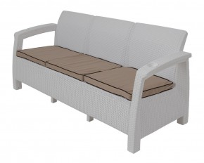 Диван Yalta Premium Sofa 3 Set (Ялта) белый (+подушки под спину) в Тюмени - tumen.ok-mebel.com | фото