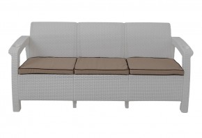 Диван Yalta Premium Sofa 3 Set (Ялта) белый (+подушки под спину) в Тюмени - tumen.ok-mebel.com | фото 2