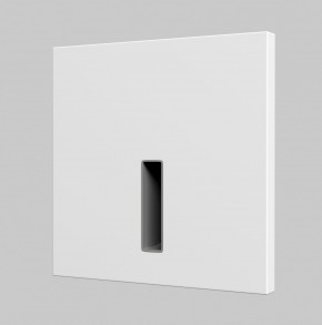 DK1030-WH Светильник встраиваемый в стену, IP 20, LED 3000K, 3 Вт, белый, алюминий в Тюмени - tumen.ok-mebel.com | фото
