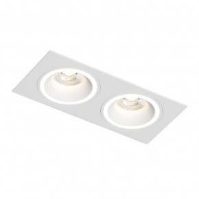 DK2062-WH Встраиваемый светильник, IP 20, до 15 Вт, GU10, LED, белый, алюминий в Тюмени - tumen.ok-mebel.com | фото