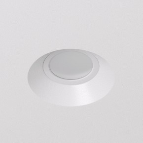 DK2081-WH Встраиваемый точечный светильник для натяжных ПВХ потолков INVIZ, IP 20, до 9 Вт, GU10, LED, белый, ABS-пластик в Тюмени - tumen.ok-mebel.com | фото 2