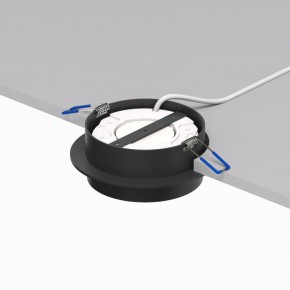 DK2090-BK Встраиваемый светильник FLAT, IP 20, до 15 Вт, GX53, LED, черный, алюминий в Тюмени - tumen.ok-mebel.com | фото 4
