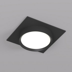 DK2091-BK Встраиваемый светильник FLAT, IP 20, до 15 Вт, GX53, LED, черный, алюминий в Тюмени - tumen.ok-mebel.com | фото