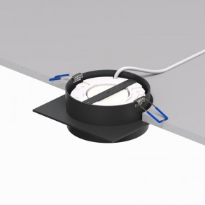 DK2091-BK Встраиваемый светильник FLAT, IP 20, до 15 Вт, GX53, LED, черный, алюминий в Тюмени - tumen.ok-mebel.com | фото 4