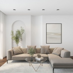 DK2091-BK Встраиваемый светильник FLAT, IP 20, до 15 Вт, GX53, LED, черный, алюминий в Тюмени - tumen.ok-mebel.com | фото 5