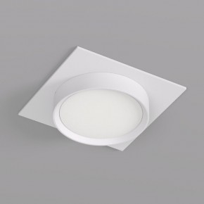 DK2091-WH Встраиваемый светильник FLAT, IP 20, до 15 Вт, GX53, LED, белый, алюминий в Тюмени - tumen.ok-mebel.com | фото 2