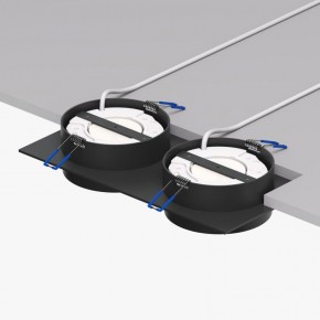 DK2092-BK Встраиваемый светильник FLAT, IP 20, до 15 Вт, GX53, LED, черный, алюминий в Тюмени - tumen.ok-mebel.com | фото 2