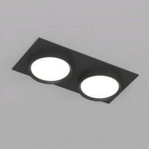 DK2092-BK Встраиваемый светильник FLAT, IP 20, до 15 Вт, GX53, LED, черный, алюминий в Тюмени - tumen.ok-mebel.com | фото 4
